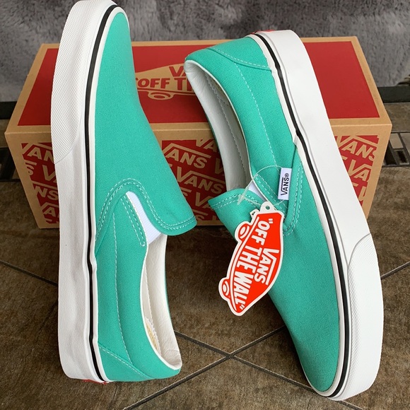 VANS CLASSIC SLIP ON WATERFALL/TRUE WHITE WMNS - Picture 8 of 14